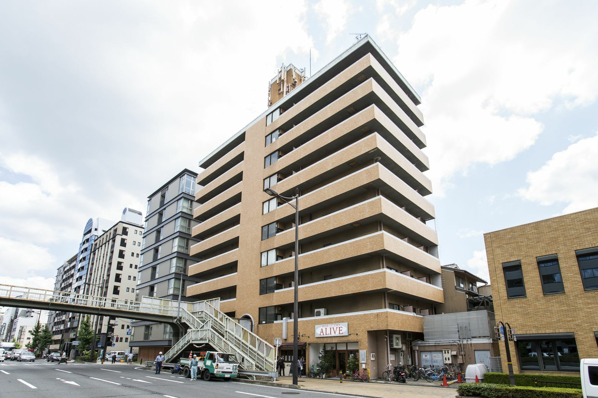 Ookini Hotels Karasuma Gojo Apartment Kyōto Exterior foto